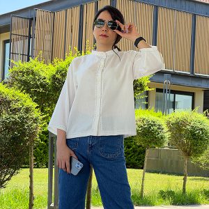 شومیز لینن کوک دوزی